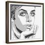 Twiggy-Emily Gray-Framed Giclee Print