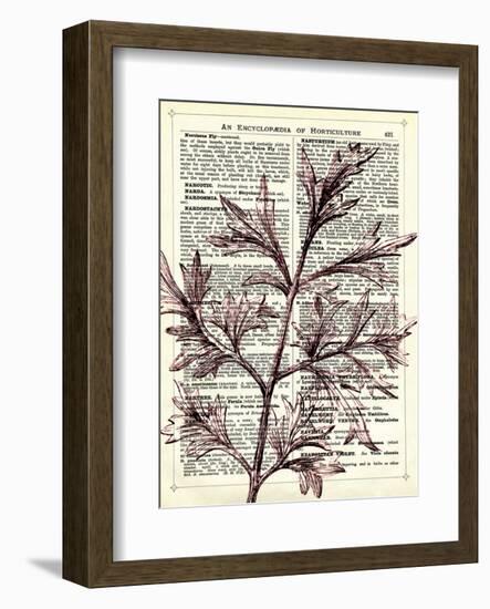 Twigs 3-Marion Mcconaghie-Framed Art Print