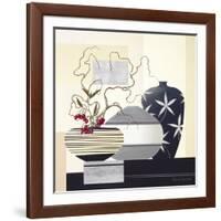 Twigs & Berries I-David Sedalia-Framed Art Print