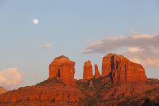 Practicing Yoga at Sedona Arizona-twildlife-Photographic Print