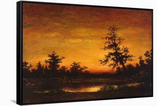 Twilight, 1898-Ralph Albert Blakelock-Framed Stretched Canvas