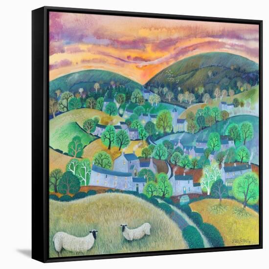 Twilight, 2016-Lisa Graa Jensen-Framed Stretched Canvas