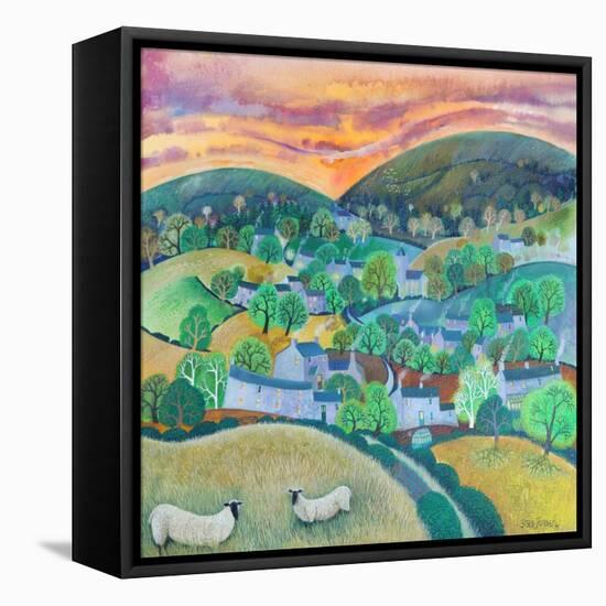 Twilight, 2016-Lisa Graa Jensen-Framed Stretched Canvas