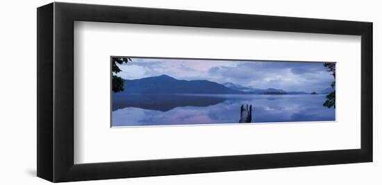 Twilight, Ashness Launch-Michael Hudson-Framed Art Print