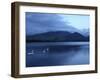 Twilight at Bassenthwaite Lake, Lake District National Park, Cumbria, England, United Kingdom-Rob Cousins-Framed Photographic Print