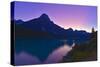 Twilight at Mt. Cephren, Waterfowl Lakes, Banff National Park, Alberta, Canada-null-Stretched Canvas