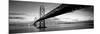 Twilight, Bay Bridge, San Francisco, California, USA-null-Mounted Photographic Print