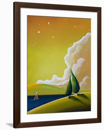 Twilight Bay-Cindy Thornton-Framed Art Print