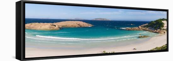 Twilight Beach, Esperance, Western Australia, Australia-Michele Falzone-Framed Stretched Canvas