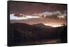 Twilight (Catskill Mountain)-Frederic Edwin Church-Framed Stretched Canvas