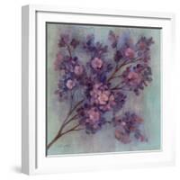 Twilight Cherry Blossoms I-null-Framed Art Print