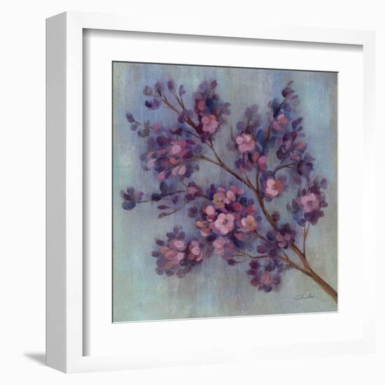 Twilight Cherry Blossoms II-null-Framed Art Print