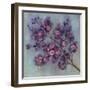 Twilight Cherry Blossoms II-null-Framed Art Print