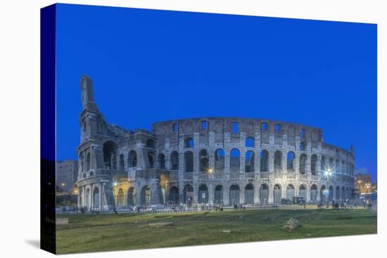 Twilight Colosseum-Rob Tilley-Stretched Canvas