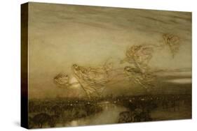 Twilight Dreams, 1913-Arthur Rackham-Stretched Canvas