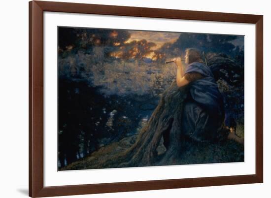 Twilight Fantasies, 1911 (W/C)-Edward Robert Hughes-Framed Giclee Print