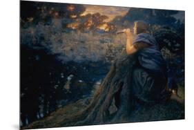 Twilight Fantasies, 1911 (W/C)-Edward Robert Hughes-Mounted Giclee Print