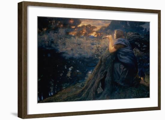 Twilight Fantasies, 1911 (W/C)-Edward Robert Hughes-Framed Giclee Print