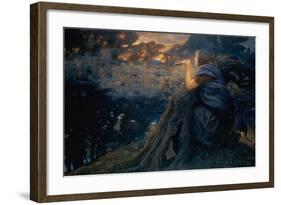 Twilight Fantasies, 1911 (W/C)-Edward Robert Hughes-Framed Giclee Print