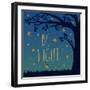 Twilight Fireflies IV-Laura Marshall-Framed Art Print