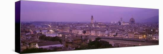 Twilight, Florence, Italy-null-Stretched Canvas