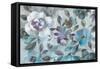 Twilight Flowers Crop-Danhui Nai-Framed Stretched Canvas