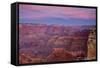 Twilight, Hopi Point, South Rim, Grand Canyon NP, Arizona, Golden Hour-Michel Hersen-Framed Stretched Canvas