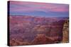 Twilight, Hopi Point, South Rim, Grand Canyon NP, Arizona, Golden Hour-Michel Hersen-Stretched Canvas