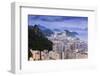 Twilight, Illuminated View of Copacabana, the Morro De Sao Joao and the Atlantic Coast of Rio-Alex Robinson-Framed Photographic Print