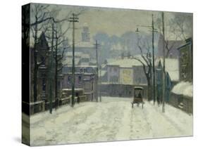 Twilight in Gloucester-Paul Cornoyer-Stretched Canvas