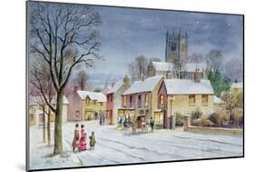 Twilight in the Village-Stanley Cooke-Mounted Giclee Print