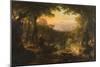 Twilight in the Wilderness, 1840-70-Thomas Pritchard Rossiter-Mounted Giclee Print