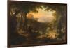 Twilight in the Wilderness, 1840-70-Thomas Pritchard Rossiter-Framed Giclee Print