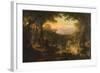 Twilight in the Wilderness, 1840-70-Thomas Pritchard Rossiter-Framed Giclee Print