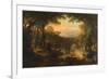 Twilight in the Wilderness, 1840-70-Thomas Pritchard Rossiter-Framed Giclee Print