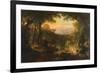 Twilight in the Wilderness, 1840-70-Thomas Pritchard Rossiter-Framed Giclee Print