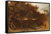 Twilight in the Woodlands, 1850-John Martin-Framed Stretched Canvas