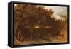 Twilight in the Woodlands, 1850-John Martin-Framed Stretched Canvas