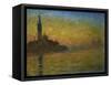 Twilight in Venice-Claude Monet-Framed Stretched Canvas