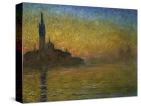 Twilight in Venice-Claude Monet-Stretched Canvas