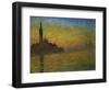 Twilight in Venice-Claude Monet-Framed Giclee Print