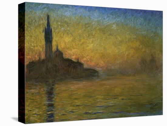 Twilight in Venice-Claude Monet-Stretched Canvas