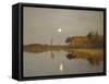 Twilight, Moon, 1899-Isaak Ilyich Levitan-Framed Stretched Canvas