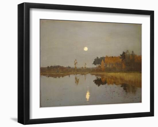 Twilight, Moon, 1899-Isaak Ilyich Levitan-Framed Giclee Print