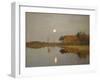 Twilight, Moon, 1899-Isaak Ilyich Levitan-Framed Giclee Print