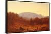 Twilight on Hunter Mountain-Sanford Robinson Gifford-Framed Stretched Canvas