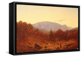Twilight on Hunter Mountain-Sanford Robinson Gifford-Framed Stretched Canvas