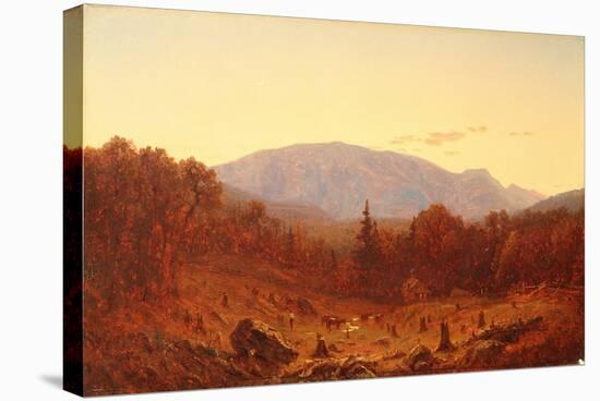 Twilight on Hunter Mountain-Sanford Robinson Gifford-Stretched Canvas