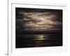 Twilight on Lake Leman in Bon Port, 1876-Gustave Courbet-Framed Giclee Print