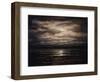 Twilight on Lake Leman in Bon Port, 1876-Gustave Courbet-Framed Giclee Print